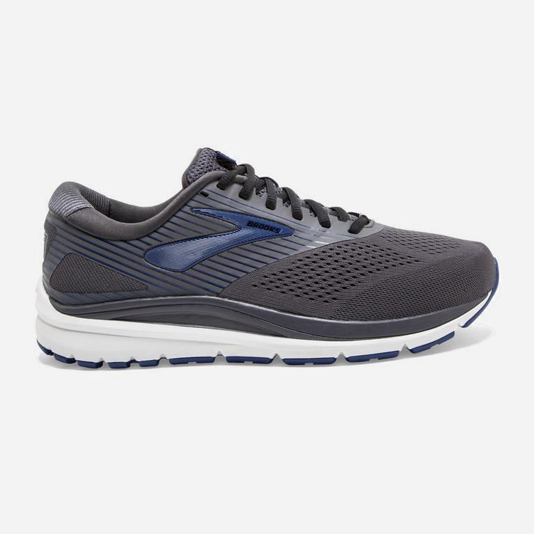 Brooks Addiction 14 Loopschoenen voor Heren Zwart/Blauw/Zwart (ZNVOJ-0179)